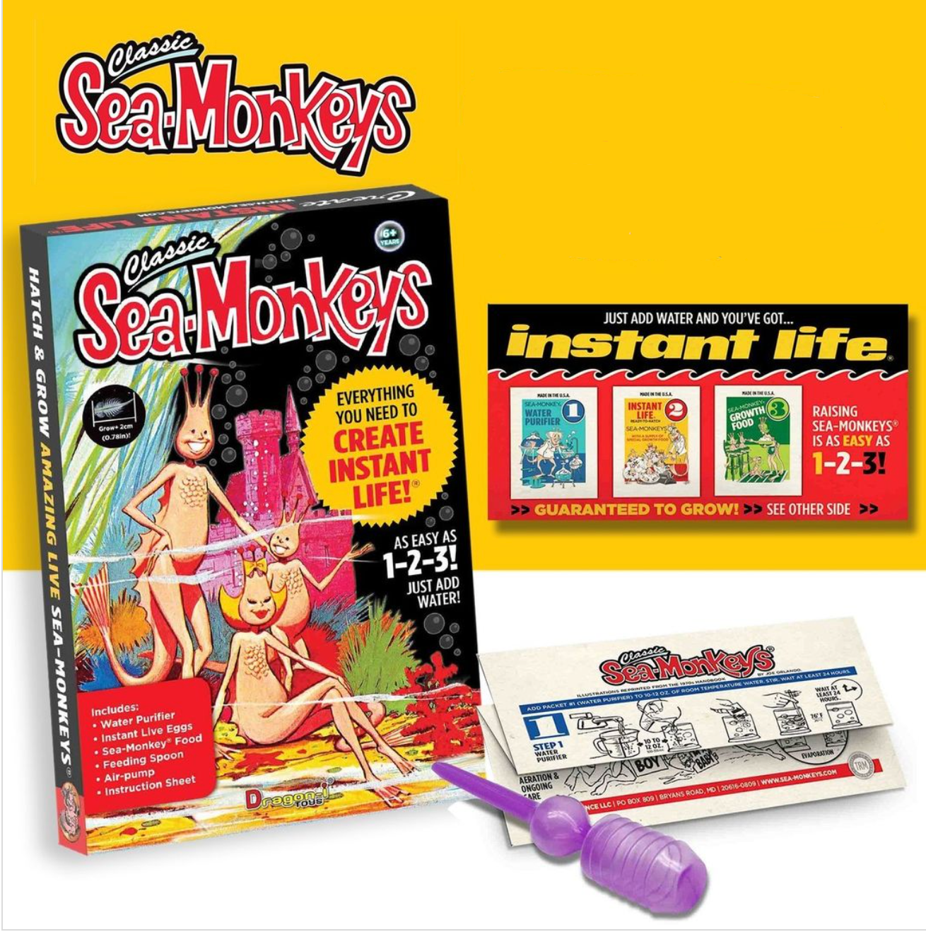 Classic Amazing Live Sea-Monkeys