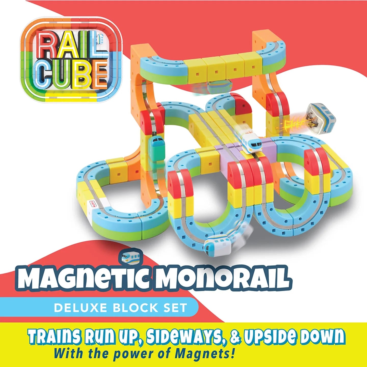 Meekins Rail Cube Magnetic Monorail Deluxe Set