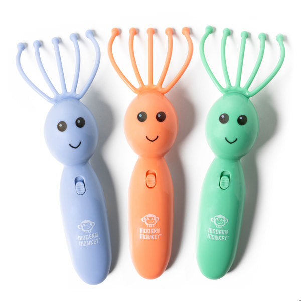 Shrimp Scalpi Head Massager – Assorted Colors - Each Sold Separately