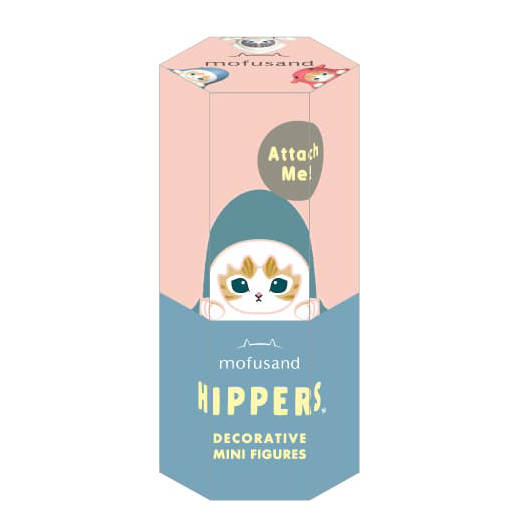 Hippers Blind Box Self Adhesive Mini Collectibles – Mofusand–Assorted Styles – Each Sold Separately