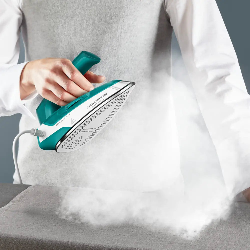 Rowenta Compact Travel-Ready Foldable First Class Steam Iron – 1000 Watts