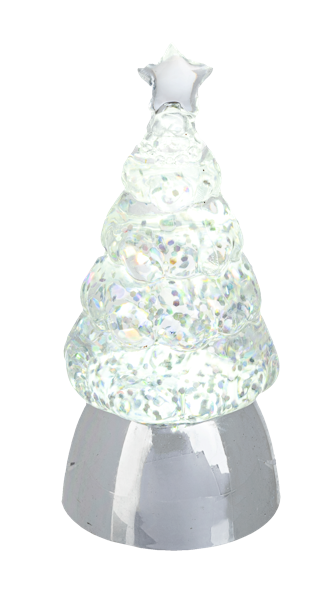 Light Up Mini LED Ombre Shimmer Tree – Assorted Colors – Each Sold Separately