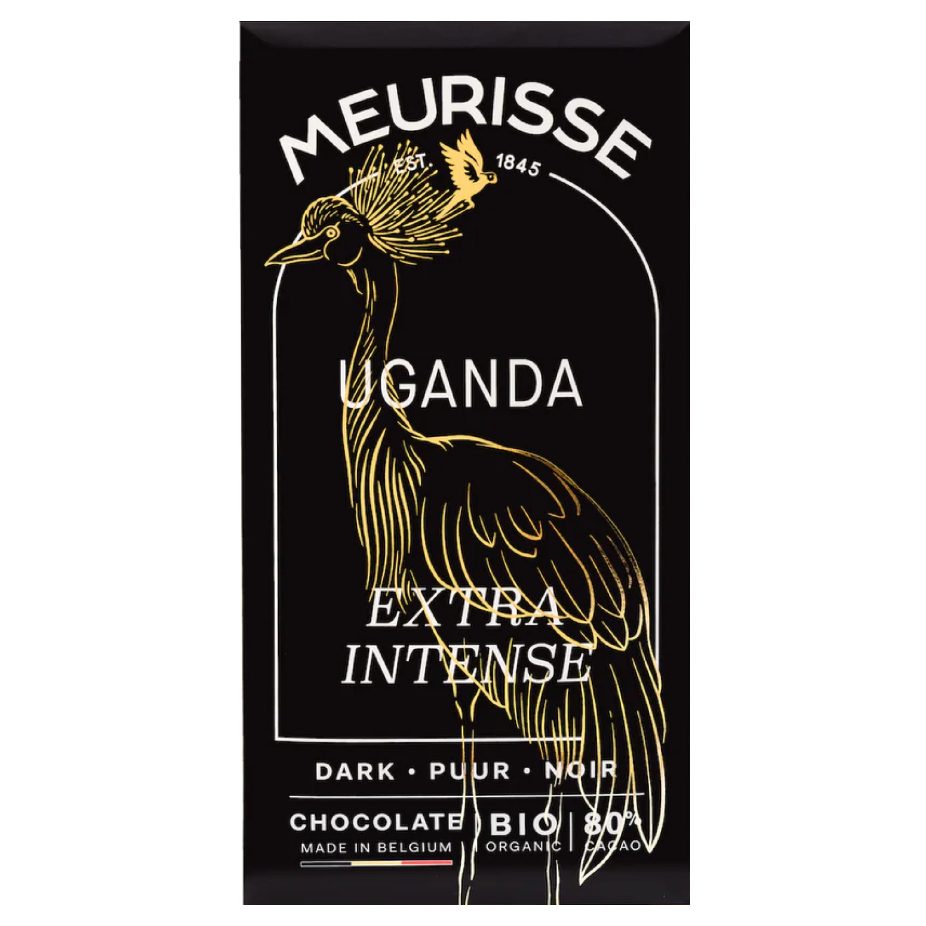 Meurisse Dark chocolate from Uganda 80% – 3.5oz