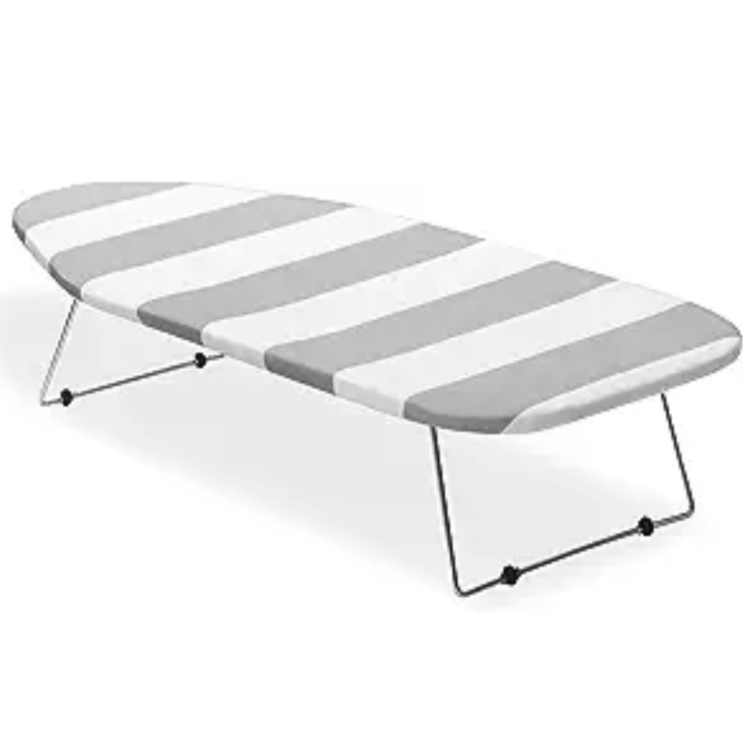 Tabletop Ironing Board With Scorch Resistant Stripe Cover – 12" x 29" – UPPER EAST SIDE DELIVERY ONLY