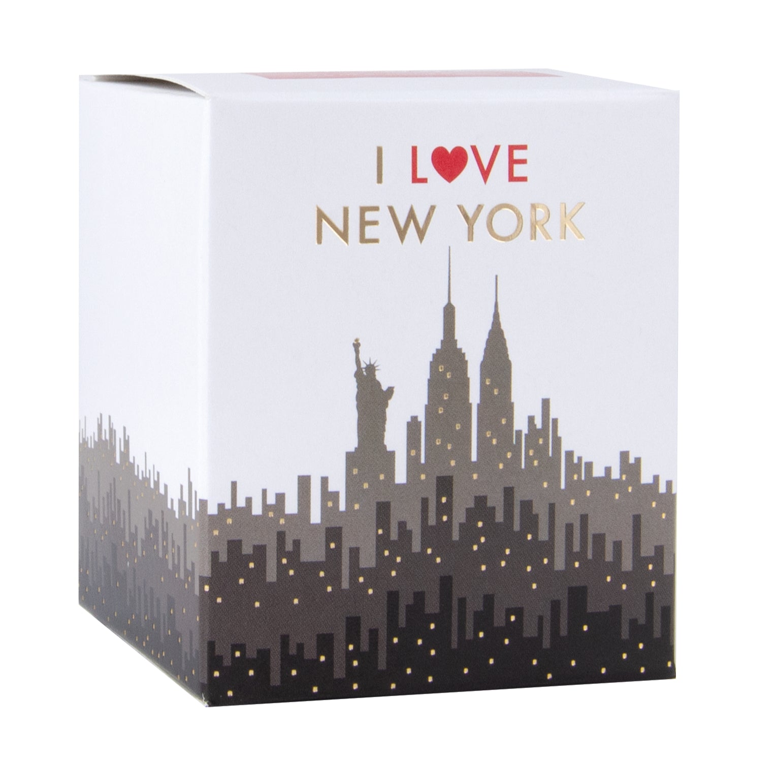 Design Design Hand Poured Apple Scented Candle – 2.5oz –I Love New York