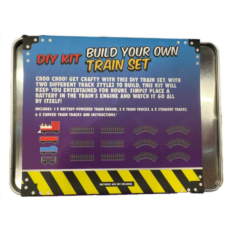 Build Your Own Train Set Kit In A Tin