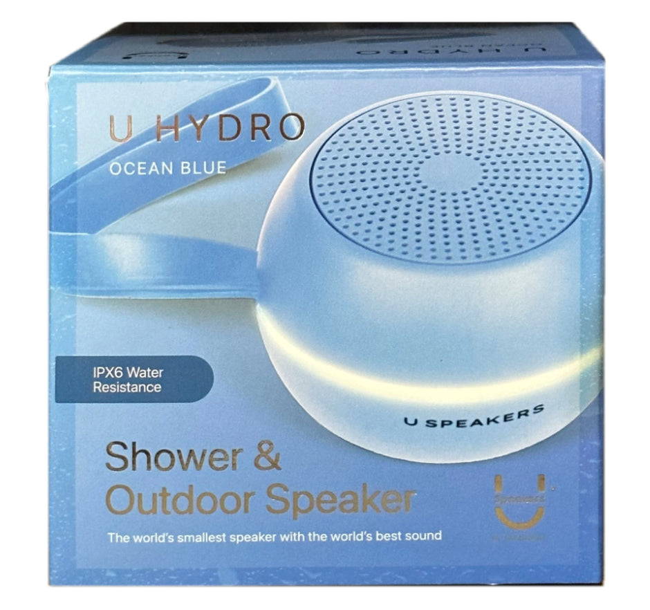 U Hydro Waterproof Speaker – Blue