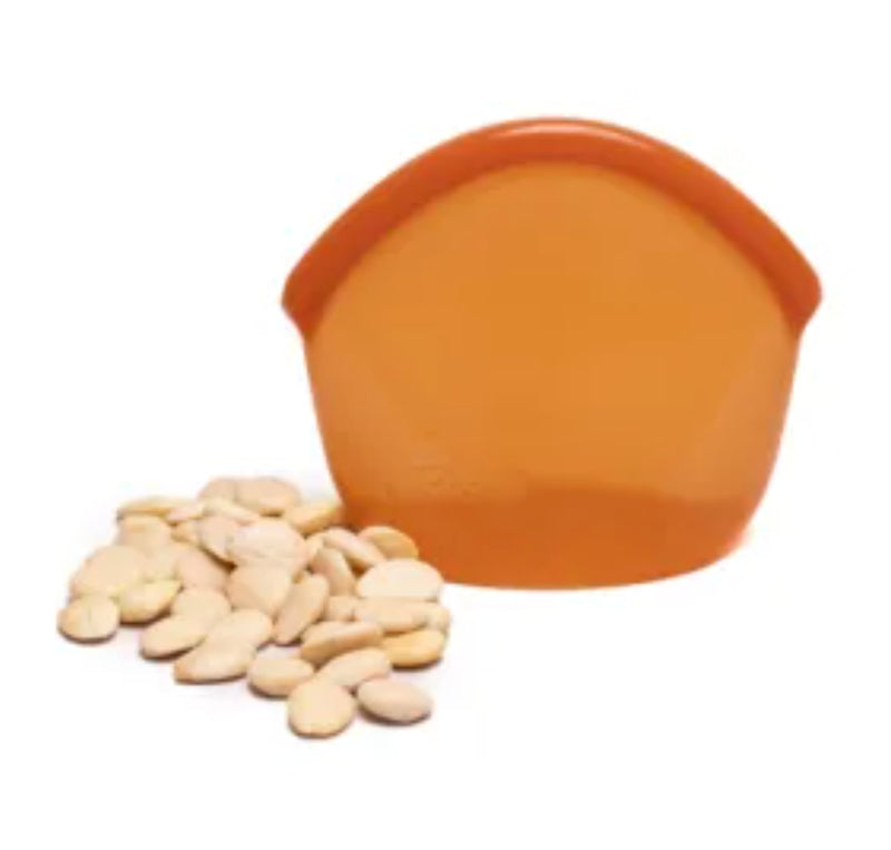 Food Huggers – Silicone Reusable Bag – Amber – 13oz