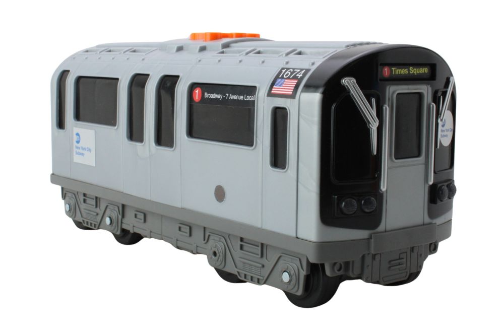 New York City MTA Motorized Subway Car With Lights & Sound