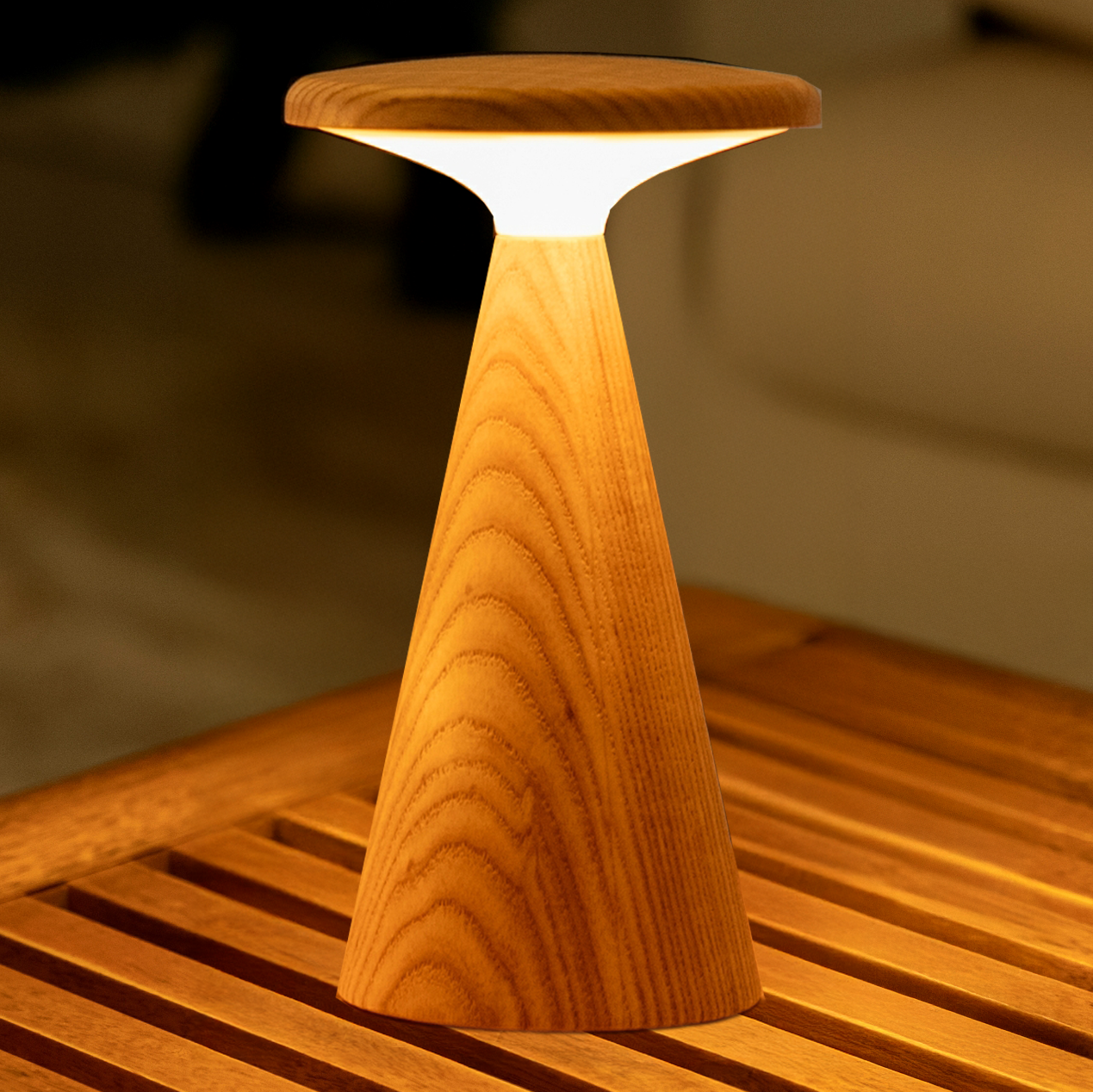 Gingko Large Sylva Table Lamp – Ash