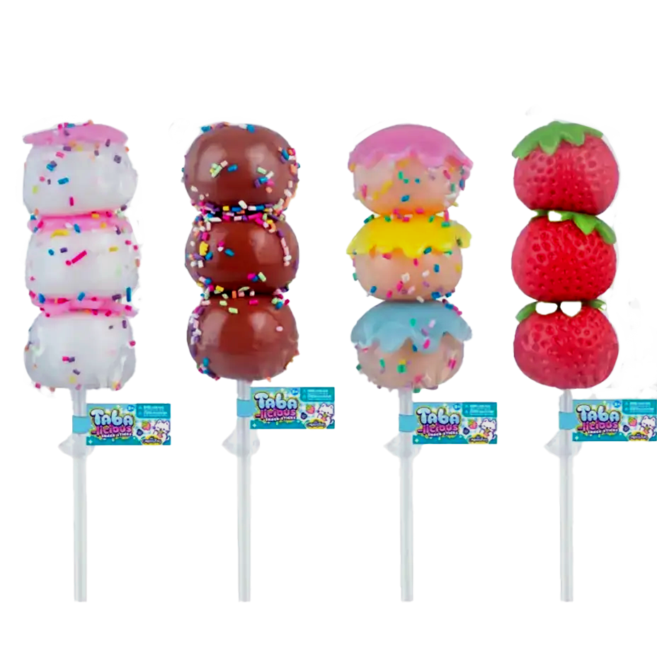 ORB Tabalicious Snack Sticks Squishy Toy  – Assorted Colors – Each Sold Separately