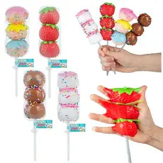 ORB Tabalicious Snack Sticks Squishy Toy  – Assorted Colors – Each Sold Separately