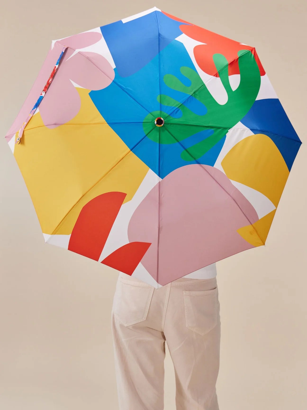 Original Duckhead Auto-Open Eco-Friendly Umbrella – Matisse Print