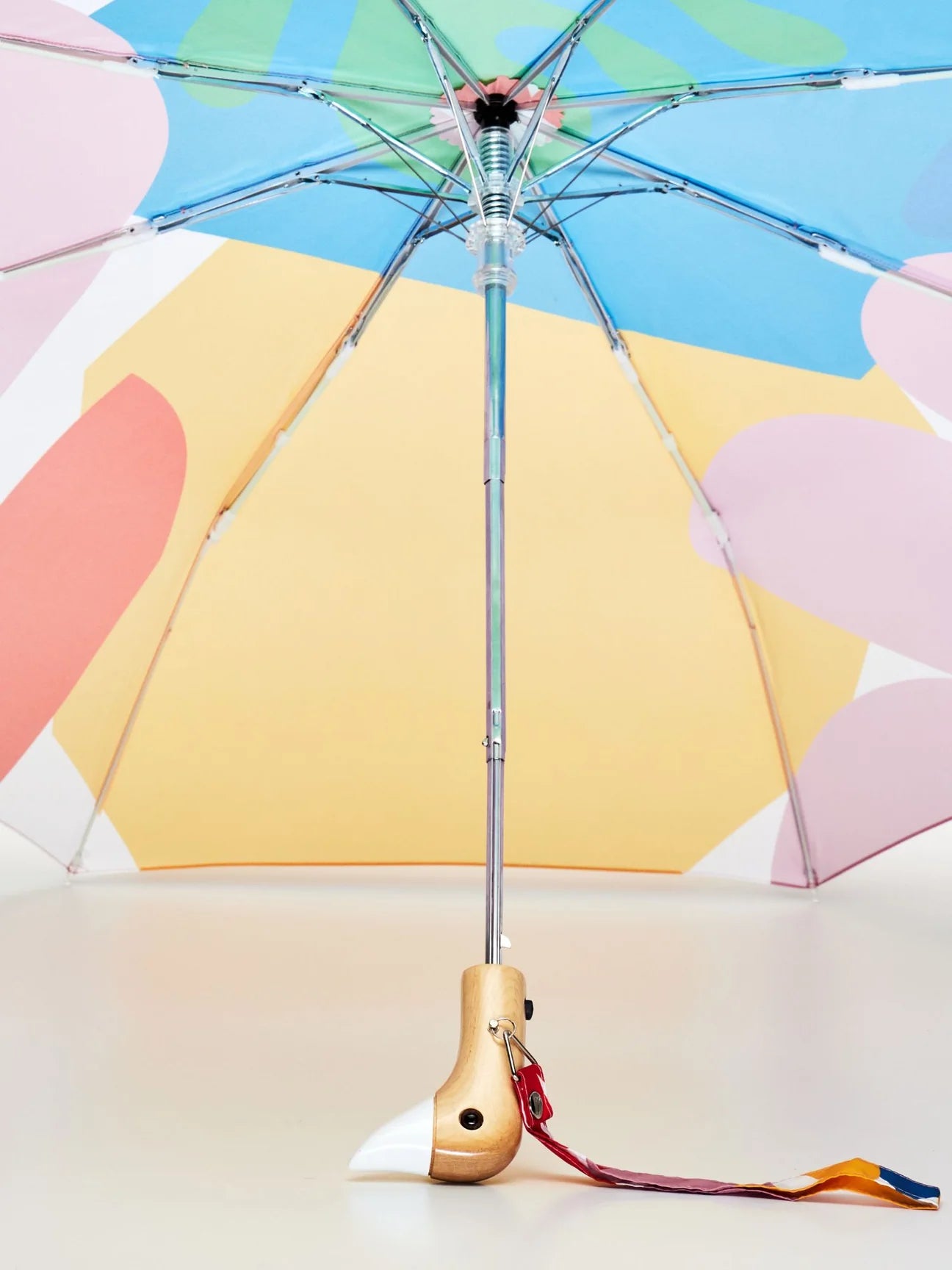 Original Duckhead Auto-Open Eco-Friendly Umbrella – Matisse Print