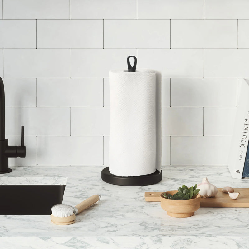 Adhesive Toilet Paper Holder Kitchen Roll Towel Rack Napkin Dispenser  Absorbent Stand Tissue Hanger Bathroom Accessories