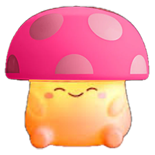 Mushi Ambient Mushroom Light – Pink