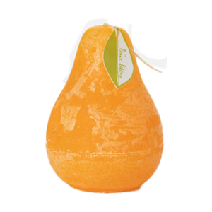 Vance Kitira Timber Pear Candle – Pumpkin – 4.5"