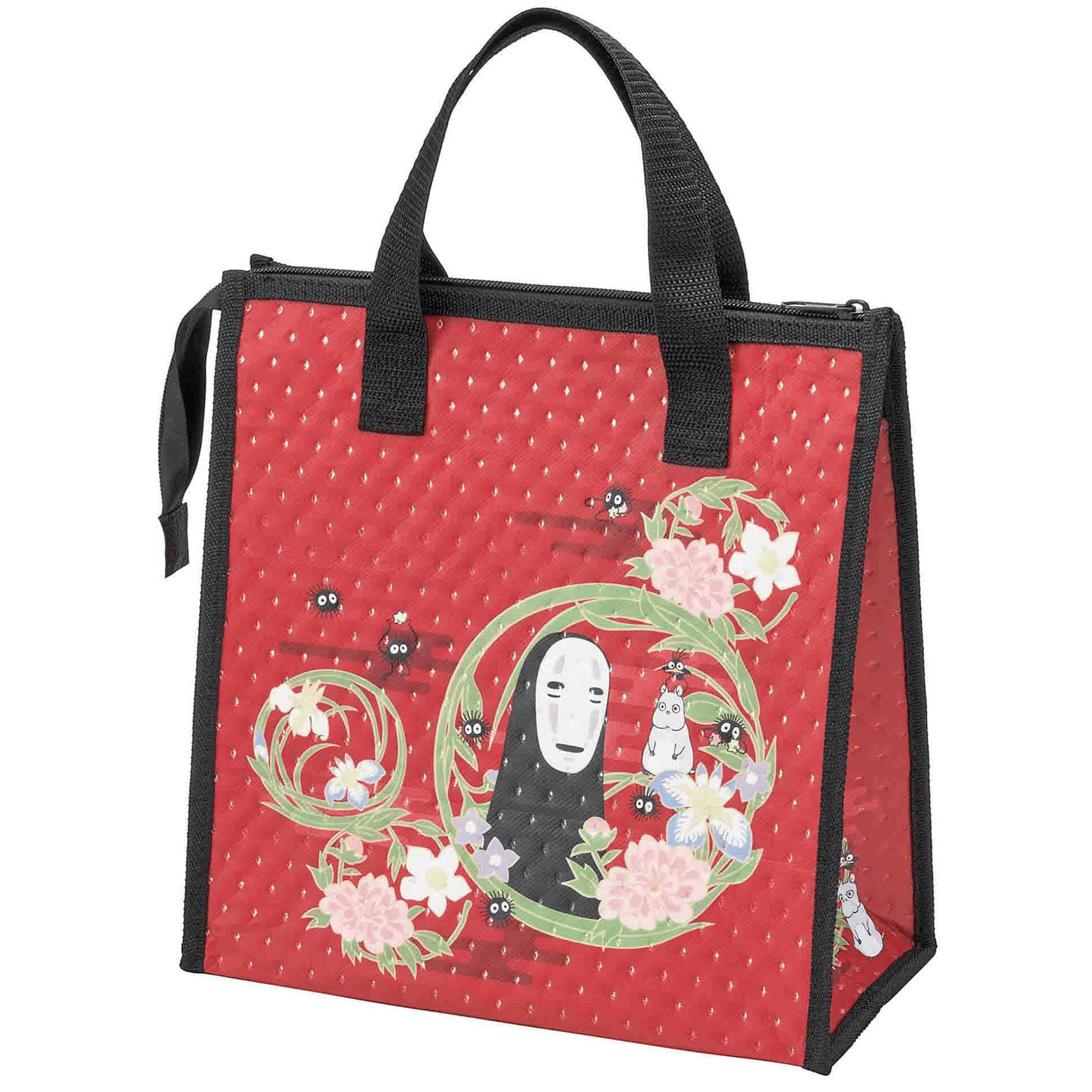 Spirited Away Insulated Lunch Bag – Dark Red – 10.5" x 11"