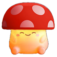 Mushi Ambient Mushroom Light – Red