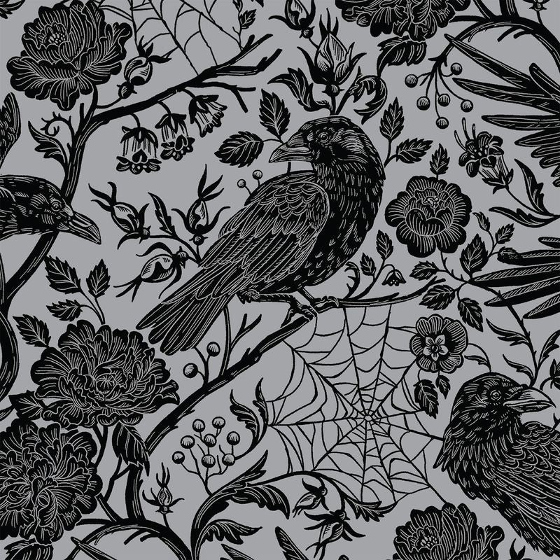 Hester & Cook Beverage Napkin – Raven Toile – 20pk
