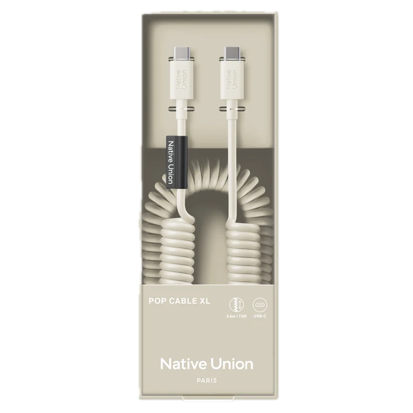 Native Union POP Cable – 2.4M – Sandstone