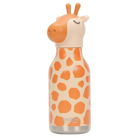 ASOBU Bestie Bottle – Giraffe – 16oz – 3" X 7.5"
