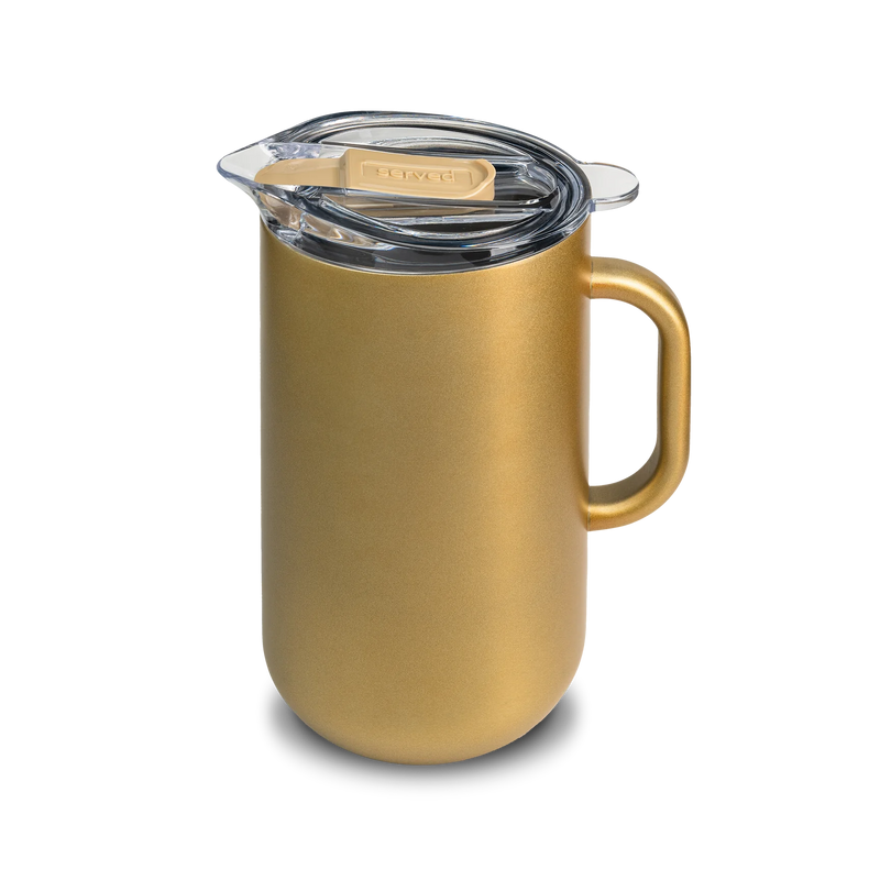 Served Vacuum-Insulated Pitcher (2L) - Golden