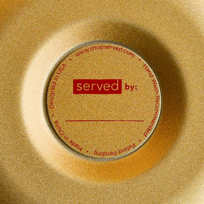 served - Large Insulated Serving Bowl (2.5Q) - Golden