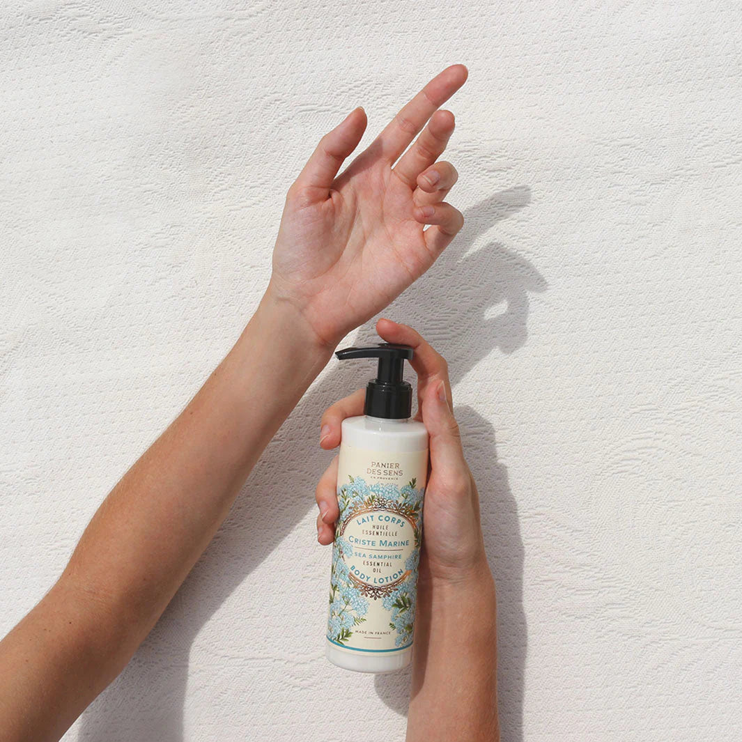 Panier Des Sens Shea Butter Body Lotion – Stimulating Sea Samphire - 8.5oz