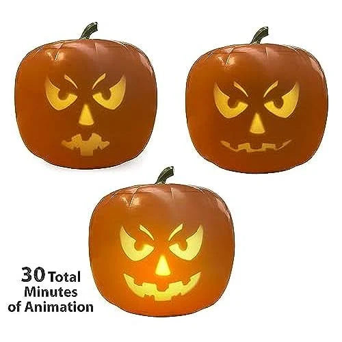 Rockin' Jack – Talking 3D Animated Pumpkin With Built in Video Projector