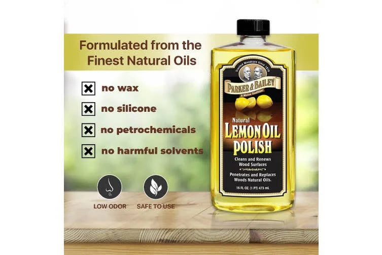 Parker & Bailey Lemon Oil Polish – 16oz