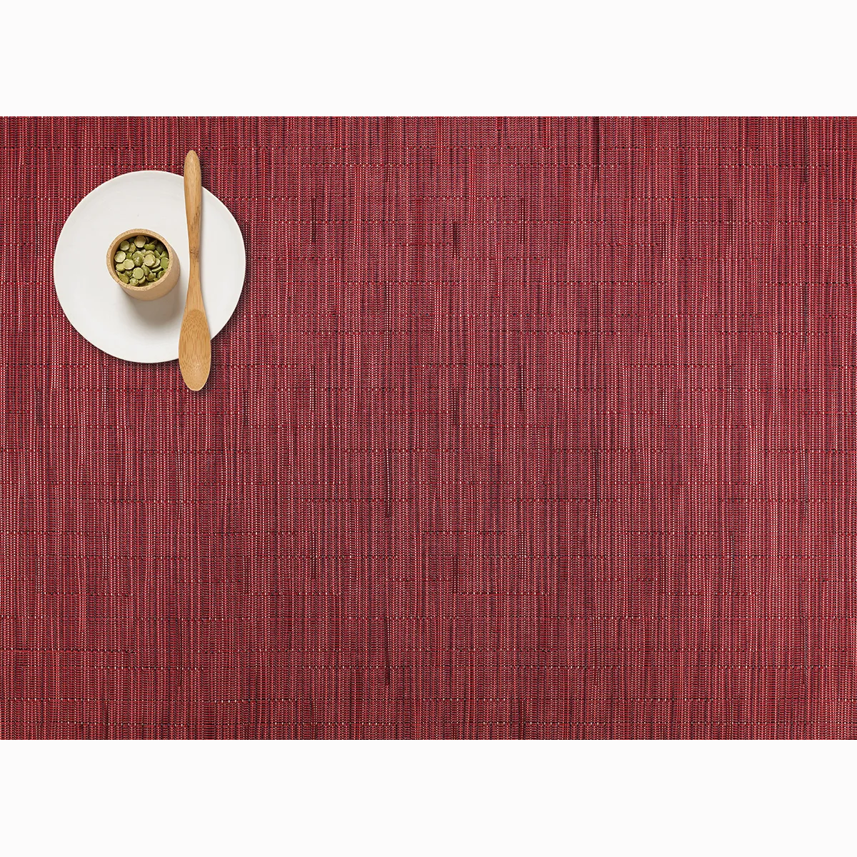 Chilewich Bamboo Placemat – Cranberry