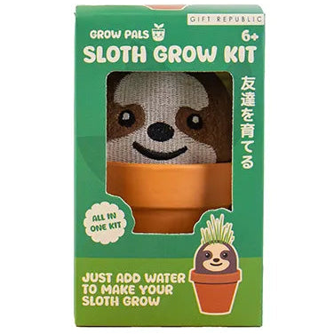 Gift Republic Grow Pal Kit – Grow a Little Green Haired – Sloth