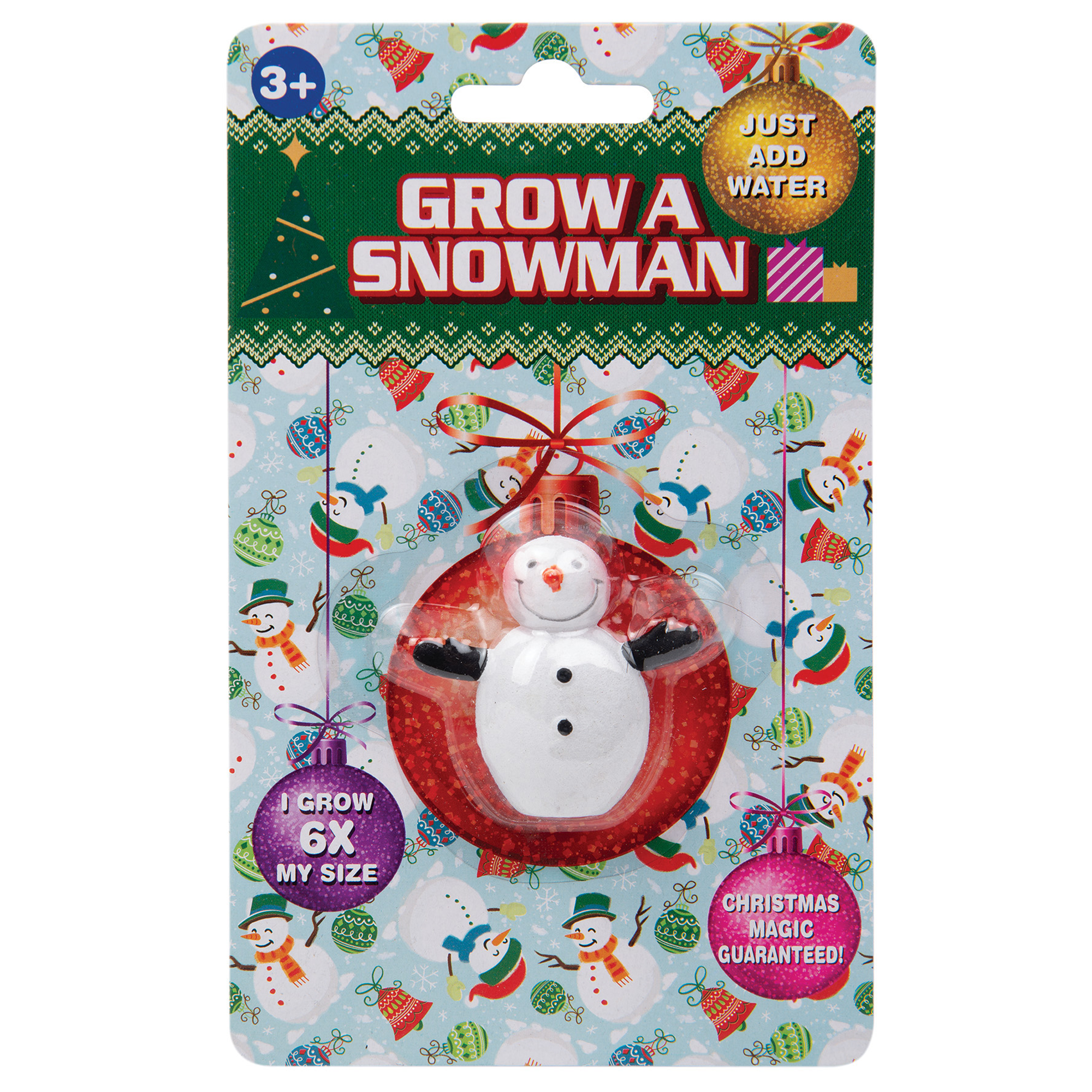 Grow A Snowman 6X Its Original Size