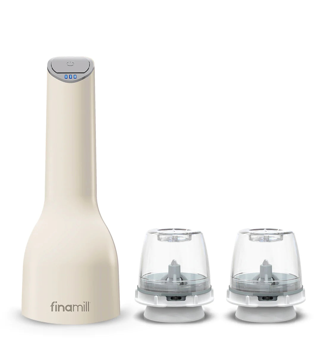 FinaMill Rechargeable Spice Grinder – Cream