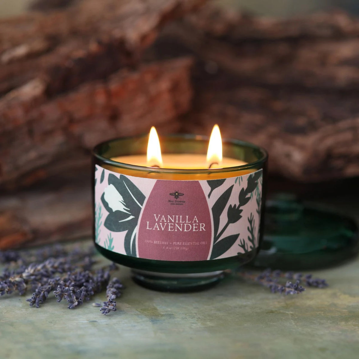Terra Botanica Aromatherapy Candle – Vanilla Lavender – 8.5 oz