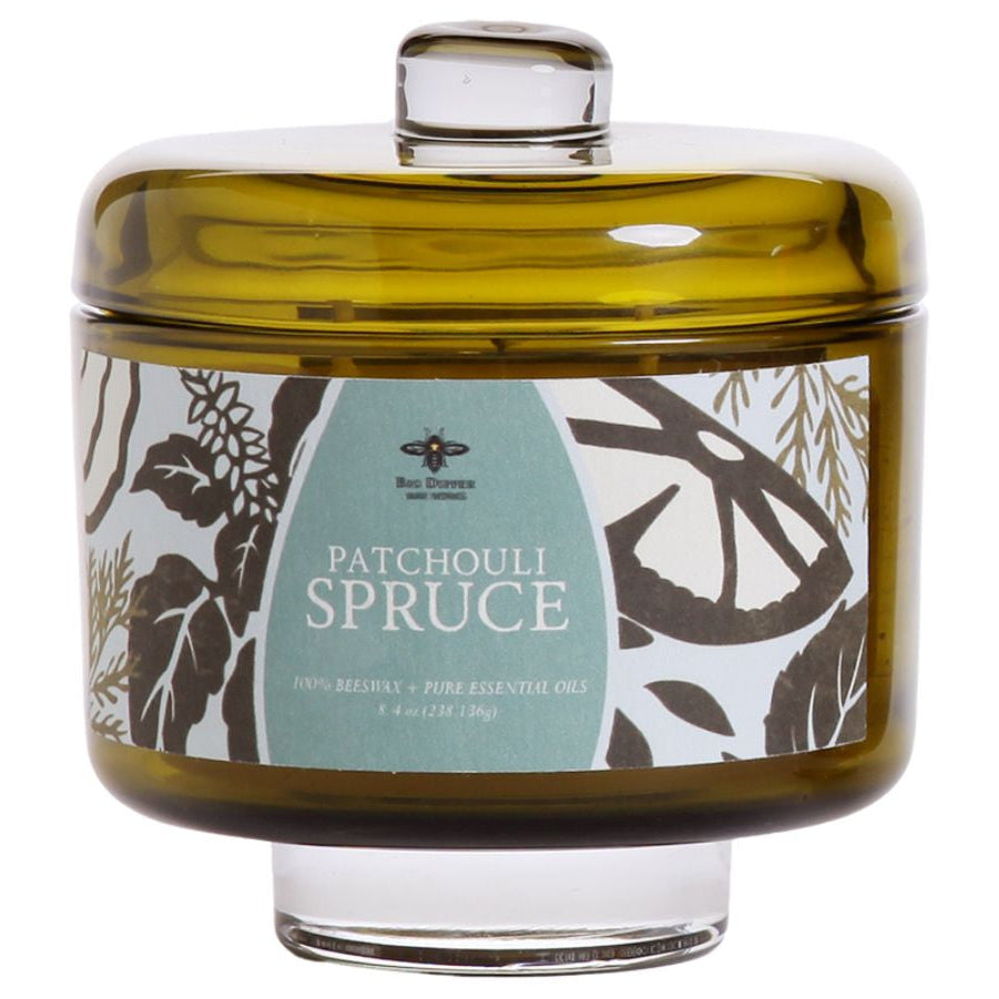 Terra Botanica Aromatherapy Candle – Patchouli Spruce – 8.5 oz