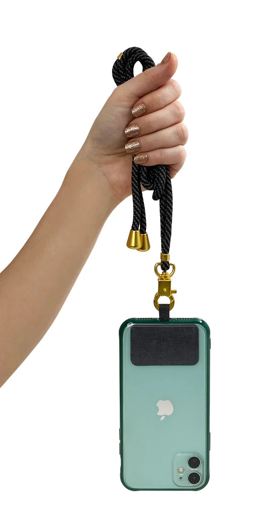 Tech Candy The Hookup Universal Phone Lanyard – Dark Slate