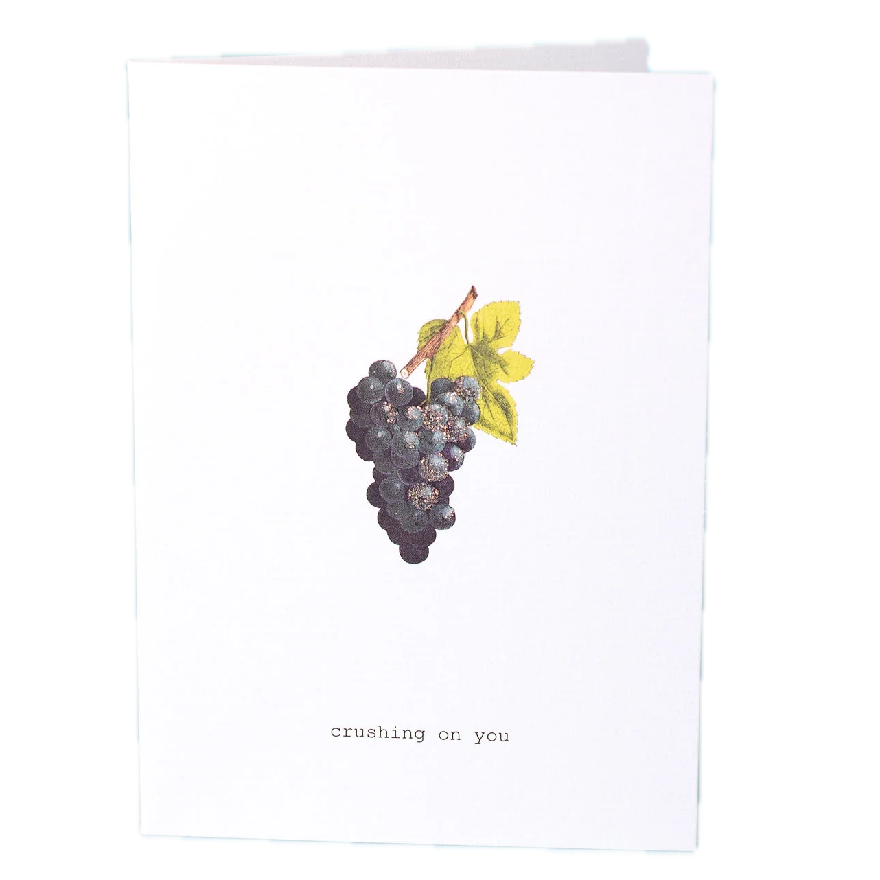 Tokyo Milk "Crushing On You" Glitter Greeting Card – 3.5" x 5"