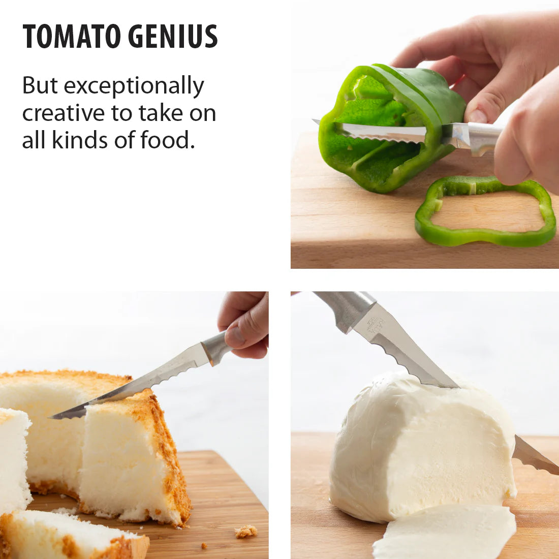 Serrated Tomato Slicer Knife – 5"