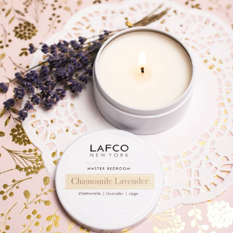 Lafco Travel Tin Candle – Chamomile Lavender – 4oz