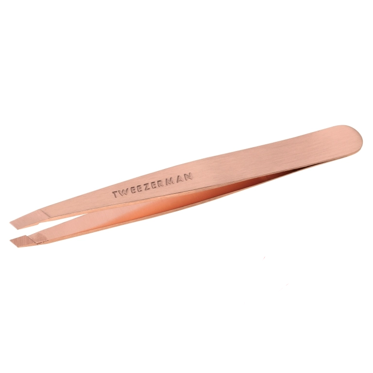 Tweezerman Slant Tweezer – Rose Gold