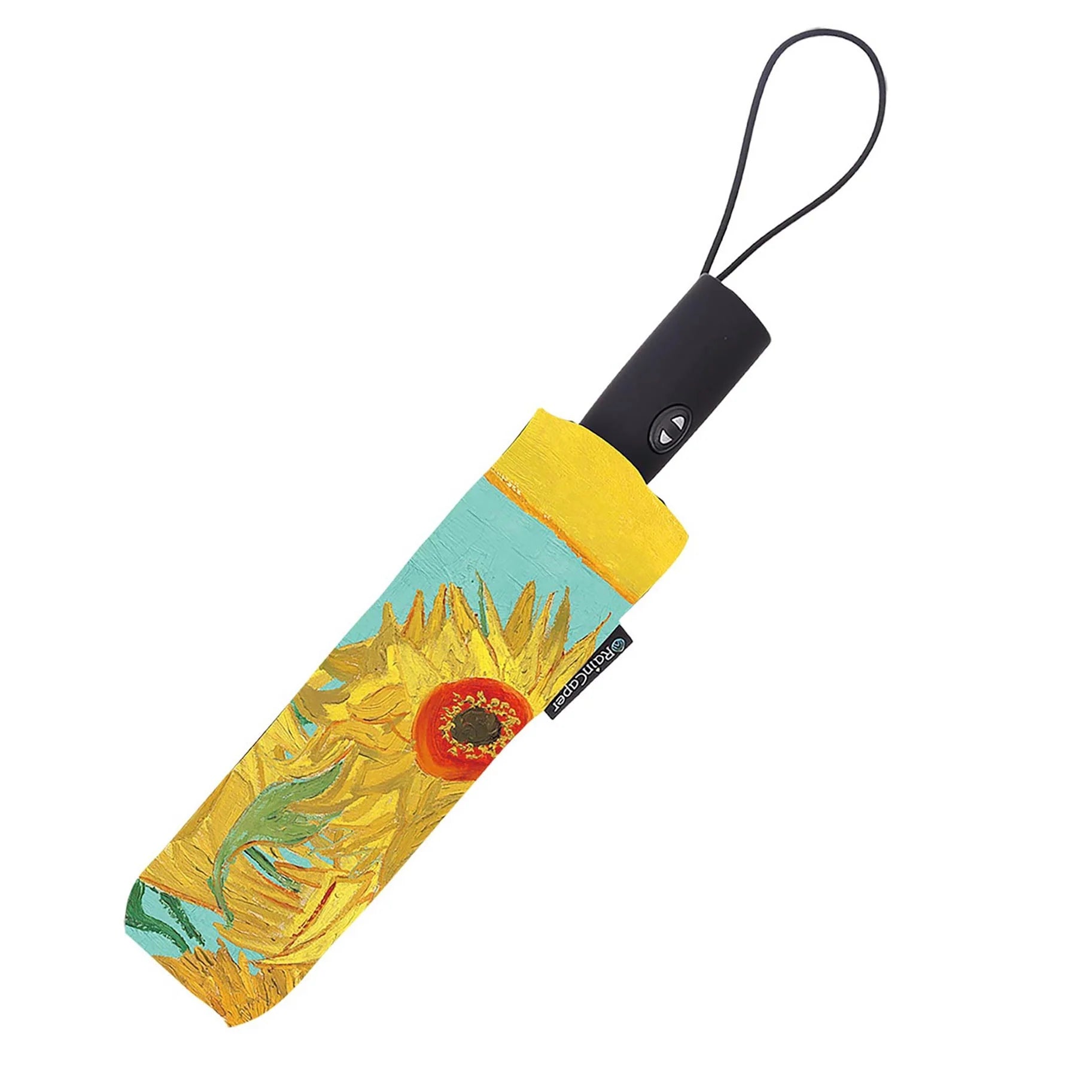 RainCaper Folding Travel Umbrella – Van Gogh – Sunflowers