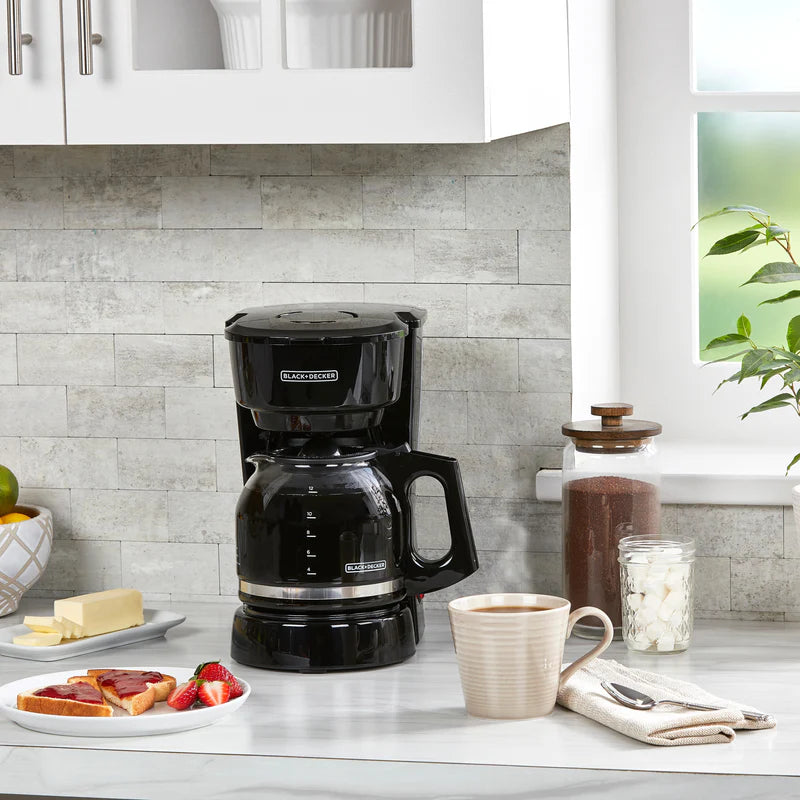 Black & Decker Switch Coffeemaker – 12 Cup – Black