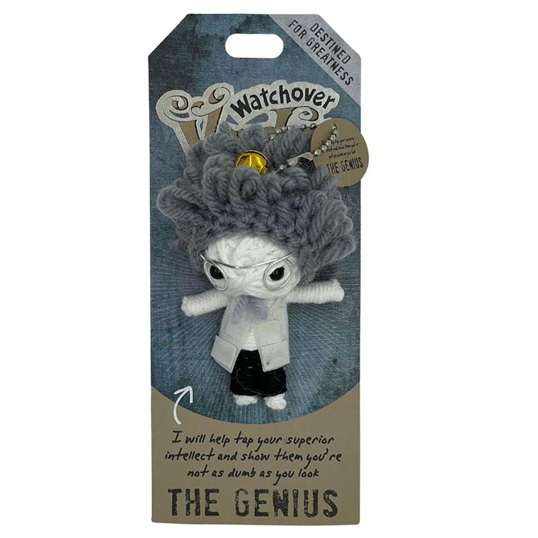 Watchover Voodoo Doll Handcrafted Keychain With Special Message – The Genius