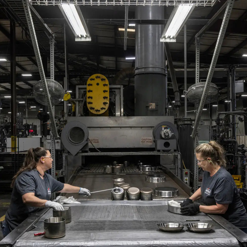 All-Clad #401716L D3 Stainless 3-ply Bonded Cookware Set – 14 pc. Set