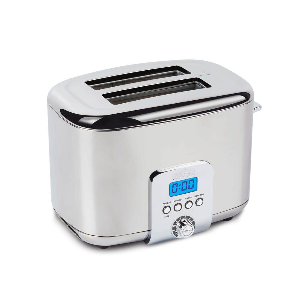 All-Clad Digital Stainless Steel Extra Wide Slot Toaster – 2 Slice
