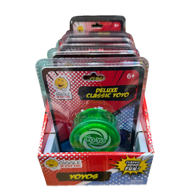 Deluxe Classic Yoyo – Assorted Colors – Sold Individually