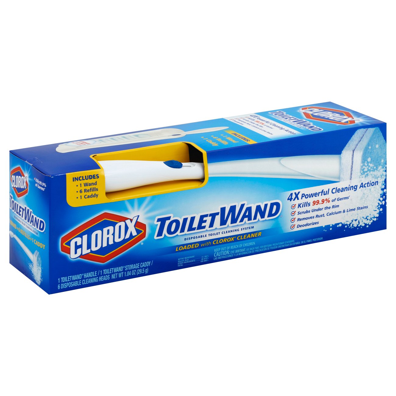 Clorox Toilet Wand Starter Kit With Caddy