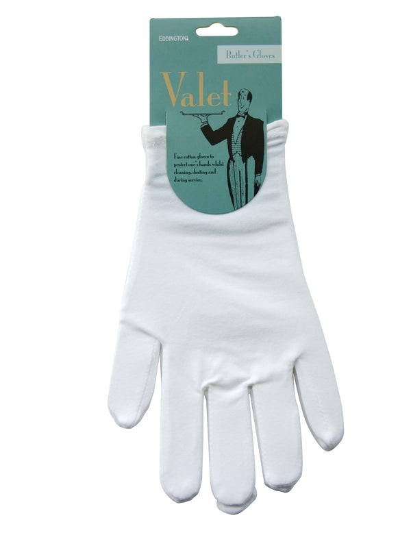 100% Cotton Valet Butler's Gloves